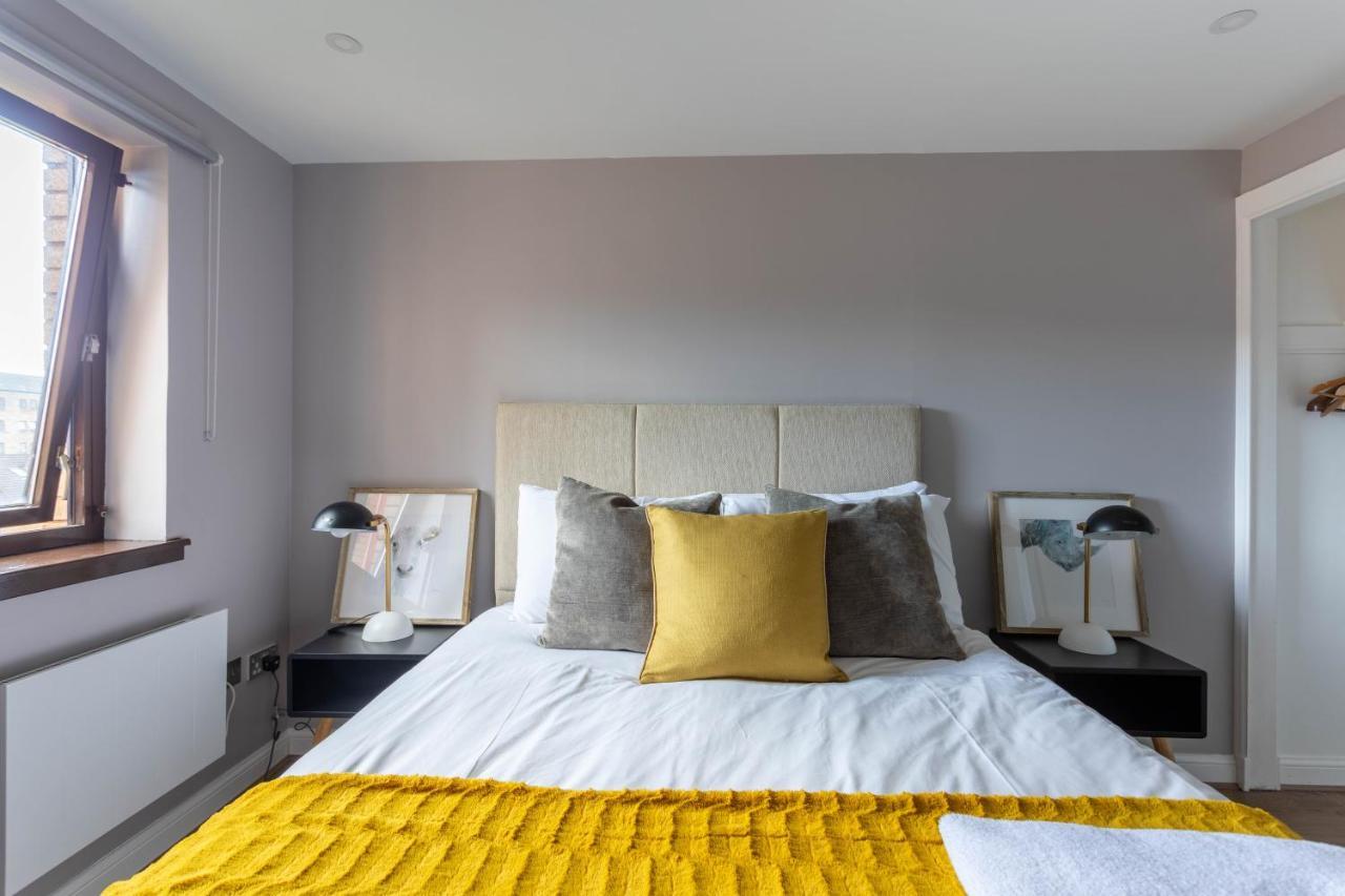 גלאזגו Stunning 1 Bed Merchant City Apartment With Parking מראה חיצוני תמונה