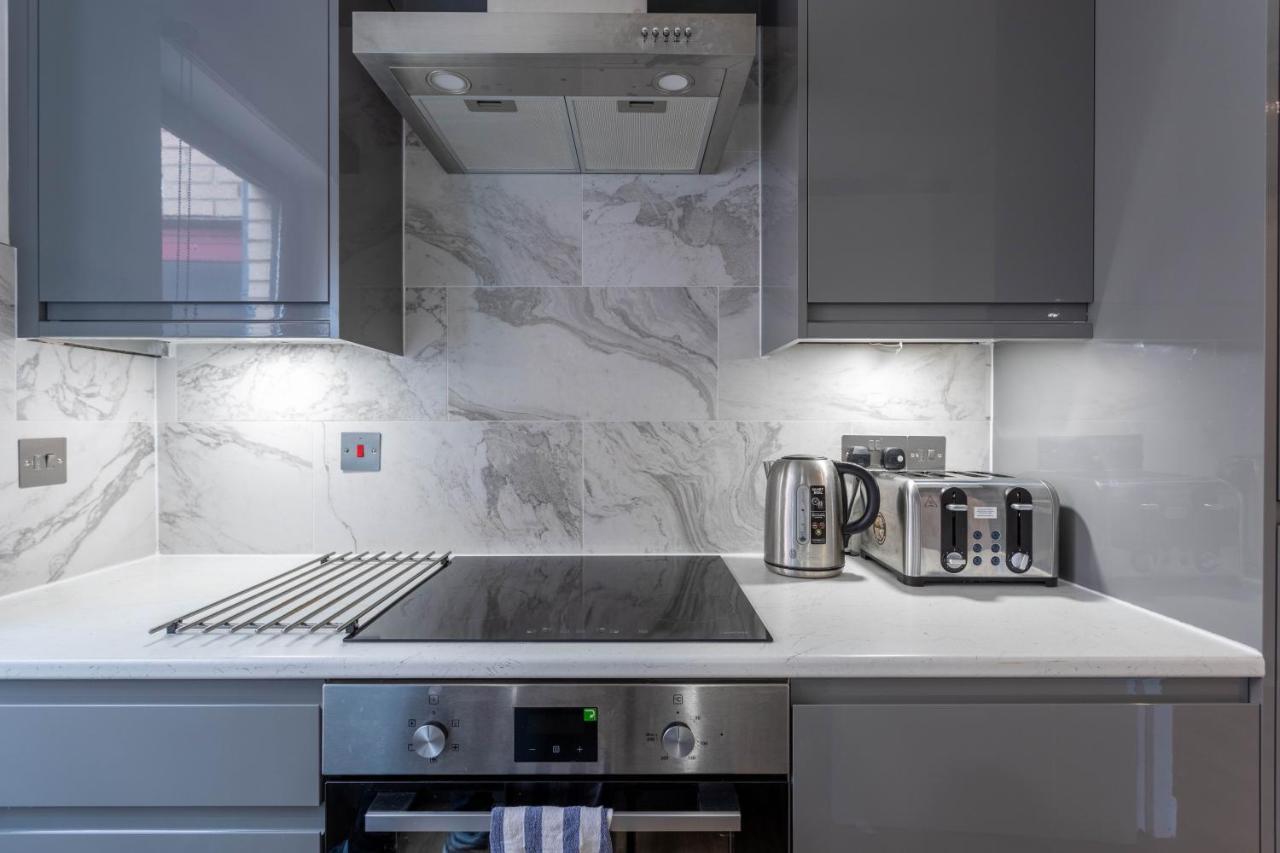 גלאזגו Stunning 1 Bed Merchant City Apartment With Parking מראה חיצוני תמונה